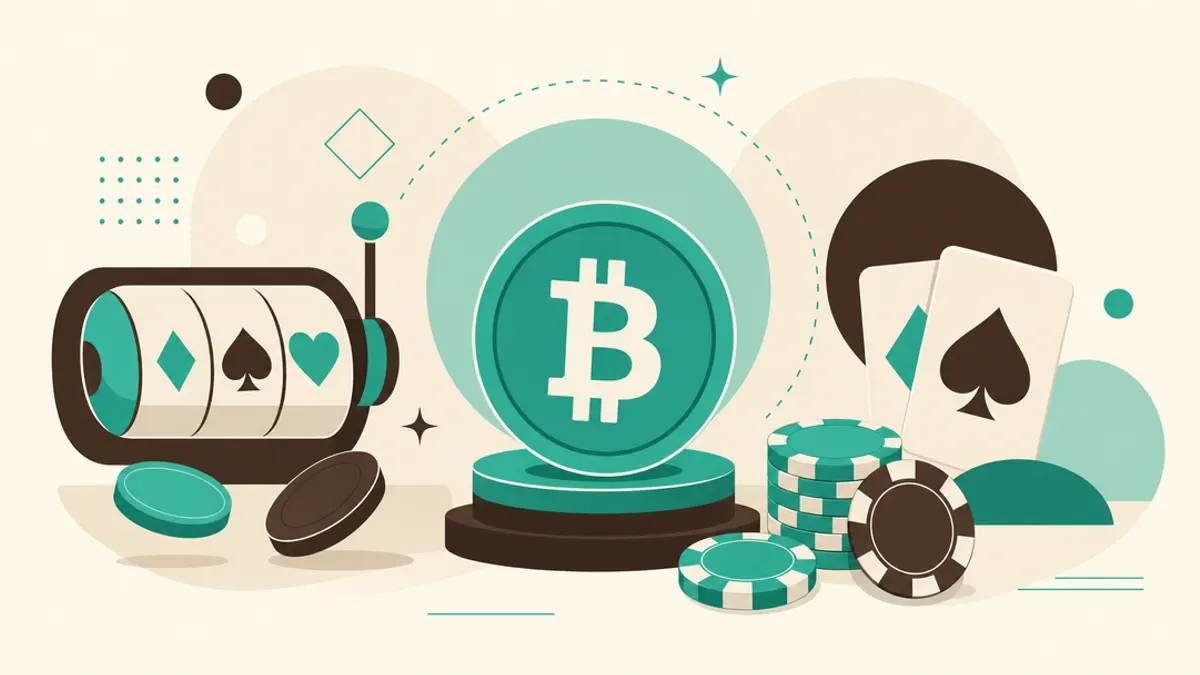 Bitcoin kaszinó – illusztráció